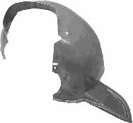 Wheel arch liner Seat Ibiza: 4917433 Van Wezel Fender liner front left