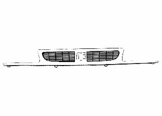 Van Wezel 4920510 Grille radiator 4920510