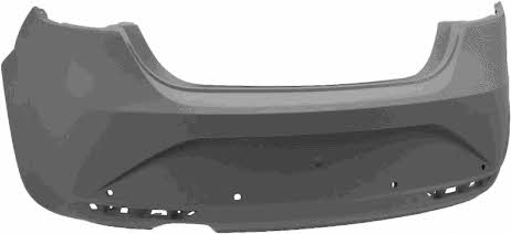 Rear bumper Seat Leon: 4940545 Van Wezel Bumper rear