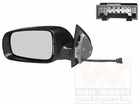 Van Wezel 7625817 Rearview mirror external left 7625817 7625817 Van Wezel Rearview mirror external left