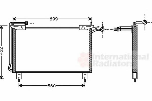 Van Wezel 77005019 Cooler Module 77005019