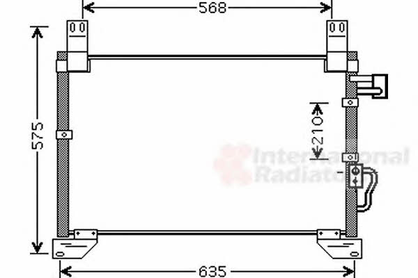 Van Wezel 81005076 Cooler Module 81005076