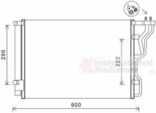 Van Wezel 82005299 Cooler Module 82005299