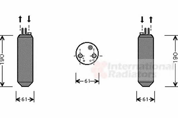 8200D080 Van Wezel Dryer, air conditioner