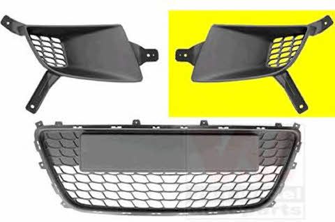 Radiator grill Hyundai i30: 8207591 Van Wezel Front bumper grille (plug) left