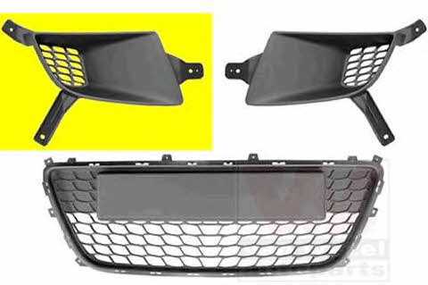 Radiator grill Hyundai: 8207592 Van Wezel Front bumper grille (plug) right