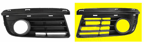 Radiator grill Volkswagen Jetta: 5886593 Van Wezel Front bumper grille (plug) left