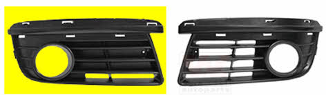 Bumper mesh Volkswagen Jetta: 5886594 Van Wezel Front bumper grille (plug) right
