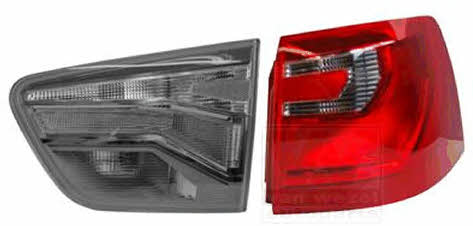 Back lights Seat: 4957922 Van Wezel Tail lamp outer right