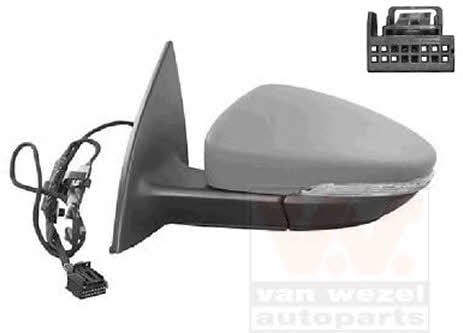 5891807 Van Wezel Rearview mirror external left