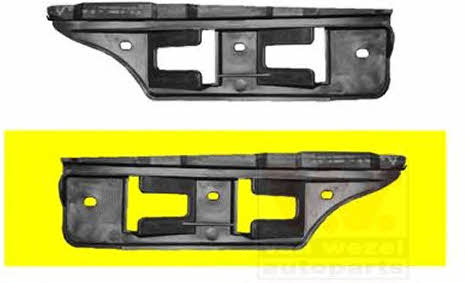 5894567 Van Wezel Front bumper bracket, left