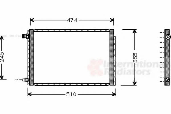 Van Wezel 52005043 Cooler Module 52005043