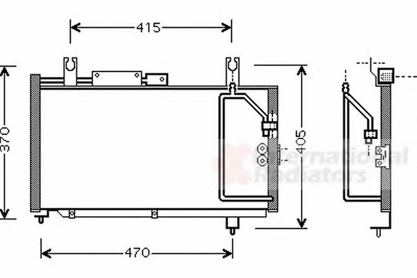 Van Wezel 52005067 Cooler Module 52005067