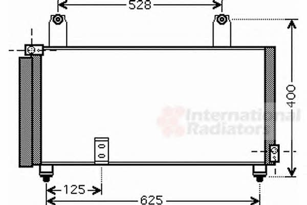 Aircon condenser Suzuki: 52005081 Van Wezel AC Condenser