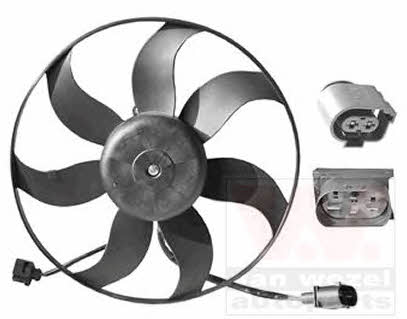 Van Wezel 5894745 Hub, engine cooling fan wheel 5894745