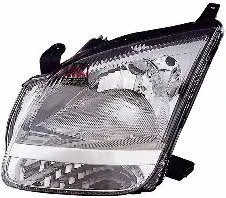 Headlight Subaru Justy: 5256961 Van Wezel Headlight left