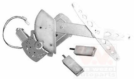 Window winder mechanism Suzuki Splash: 5263262 Van Wezel Power window right