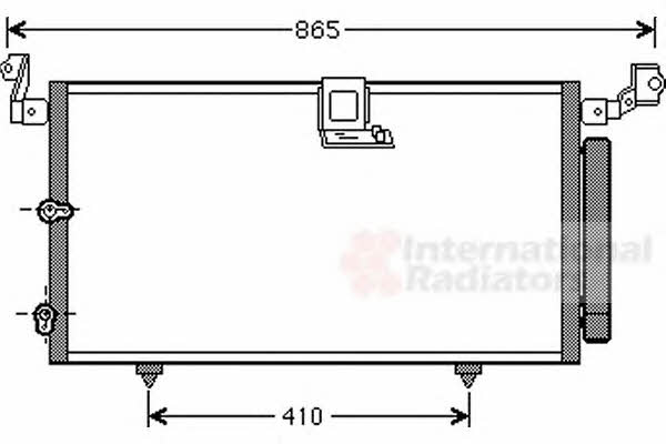 Van Wezel 53005384 Cooler Module 53005384