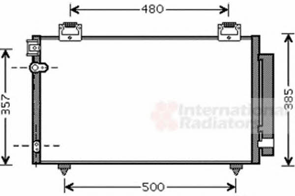 Van Wezel 53005392 Cooler Module 53005392