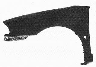 Front fender Toyota Avensis: 5304655 Van Wezel Front fender left