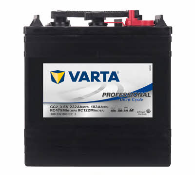 Varta 300232000B912 Battery Varta 6V 232AH 0A(EN) R+ 300232000B912
