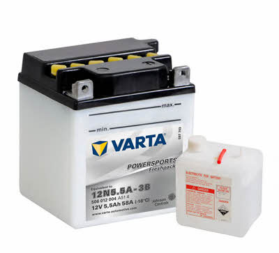 Varta 506012004A514 Battery Varta 12V 5,5AH 58A(EN) R+ 506012004A514