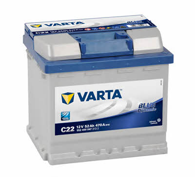 Varta 5524000473132 Battery Varta Blue Dynamic 12V 52AH 470A(EN) R+ 5524000473132