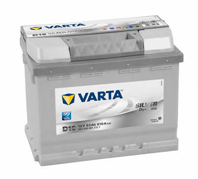 Varta 5634000613162 Battery Varta Silver Dynamic 12V 63AH 610A(EN) R+ 5634000613162