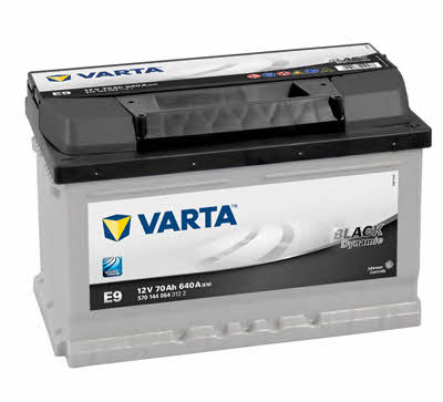 Varta 5701440643122 Battery Varta Black Dynamic 12V 70AH 640A(EN) R+ 5701440643122