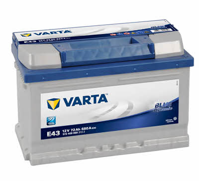 Varta 5724090683132 Battery Varta Blue Dynamic 12V 72AH 680A(EN) R+ 5724090683132
