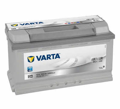 Varta 6004020833162 Battery Varta Silver Dynamic 12V 100AH 830A(EN) R+ 6004020833162
