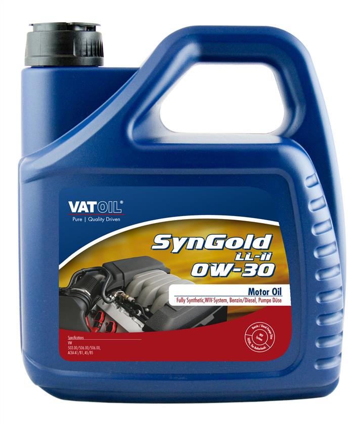 Vatoil 50004 Engine oil Vatoil SynGold LL-II 0W-30, 4L 50004