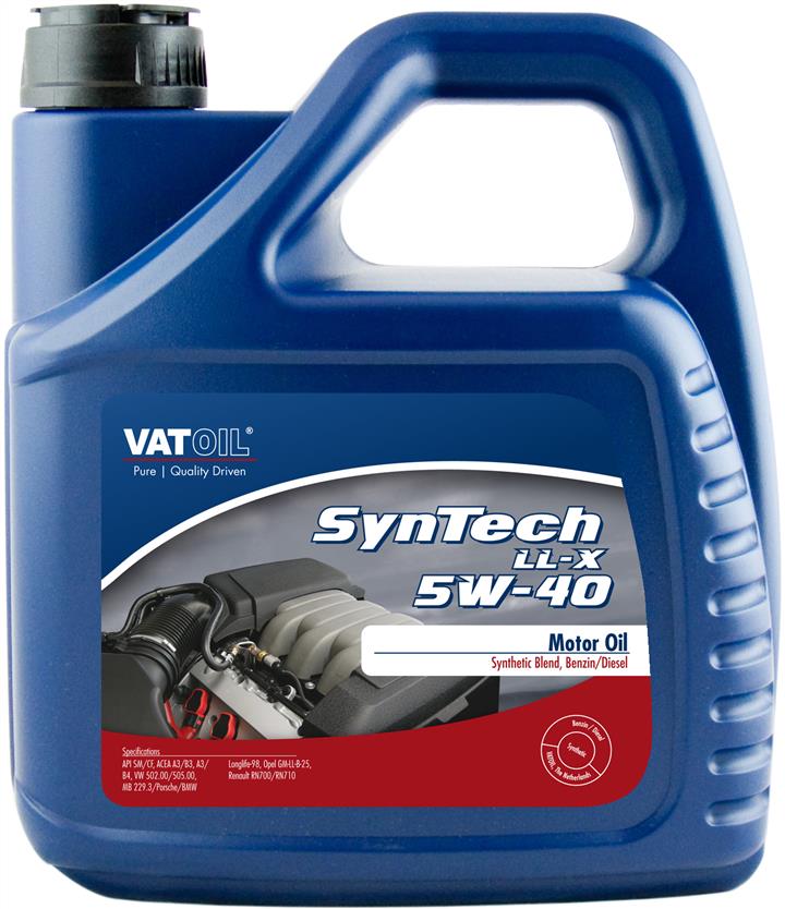 Vatoil 50035 Engine oil Vatoil SynTech LL-X 5W-40, 4L 50035