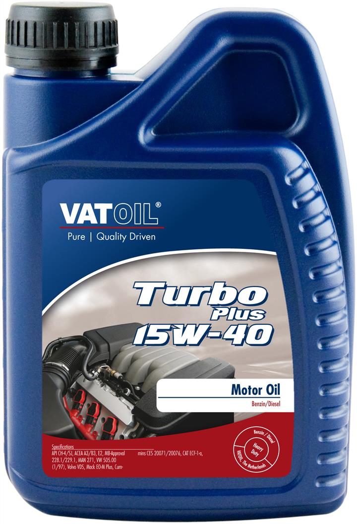 Vatoil 50055 Engine oil Vatoil Turbo Plus 15W-40, 1 l 50055