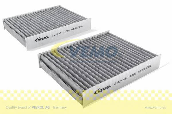 Vemo V24-31-1001 Activated Carbon Cabin Filter V24311001