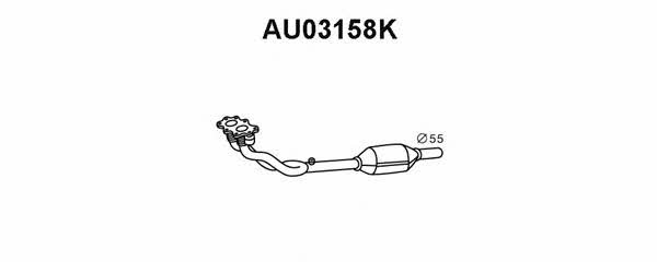 Veneporte AU03158K Catalytic Converter AU03158K