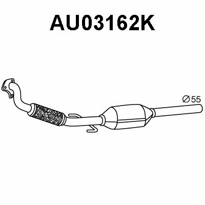 Veneporte AU03162K Catalytic Converter AU03162K