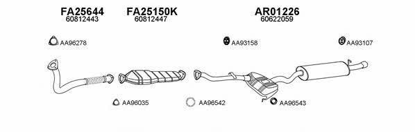  010011 Exhaust system 010011