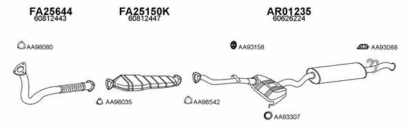  010029 Exhaust system 010029