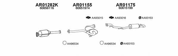  010099 Exhaust system 010099