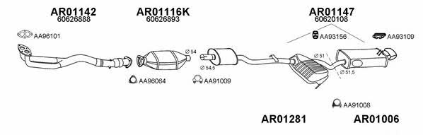  010104 Exhaust system 010104