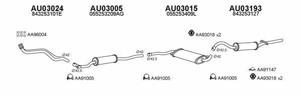  030004 Exhaust system 030004