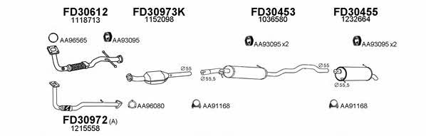  300407 Exhaust system 300407