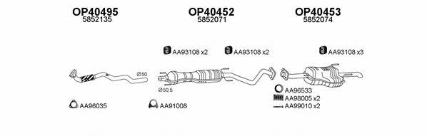  400187 Exhaust system 400187