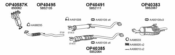  400227 Exhaust system 400227