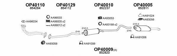  400301 Exhaust system 400301
