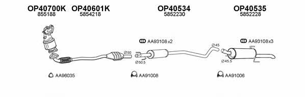  400306 Exhaust system 400306