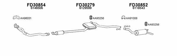  300467 Exhaust system 300467