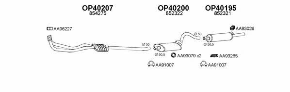 Veneporte 400004 Exhaust system 400004