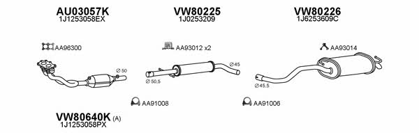  030128 Exhaust system 030128